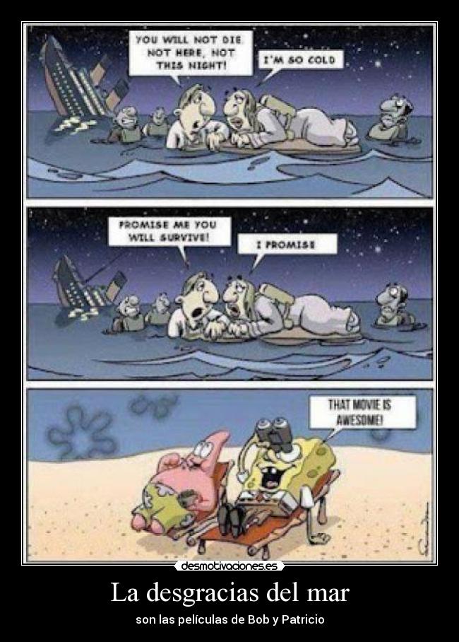 La desgracias del mar - 