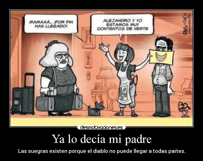 Ya lo decía mi padre -