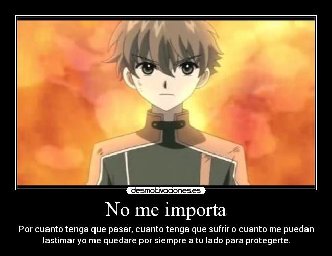 No me importa - 