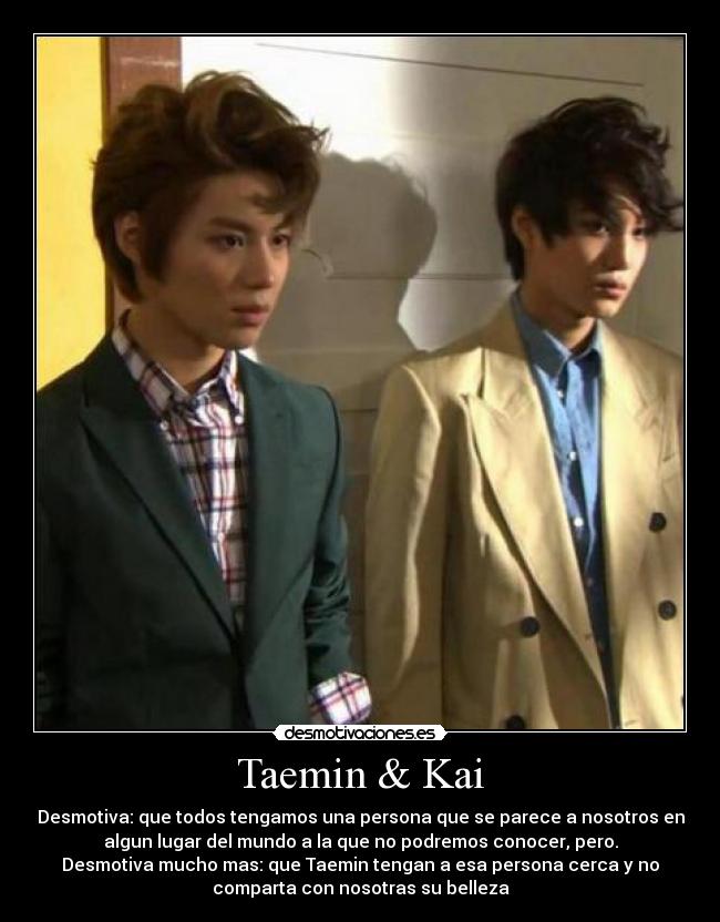 Taemin & Kai -