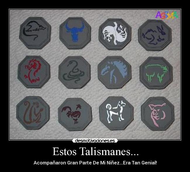 Estos Talismanes... - Acompañaron Gran Parte De Mi Niñez...Era Tan Genial!