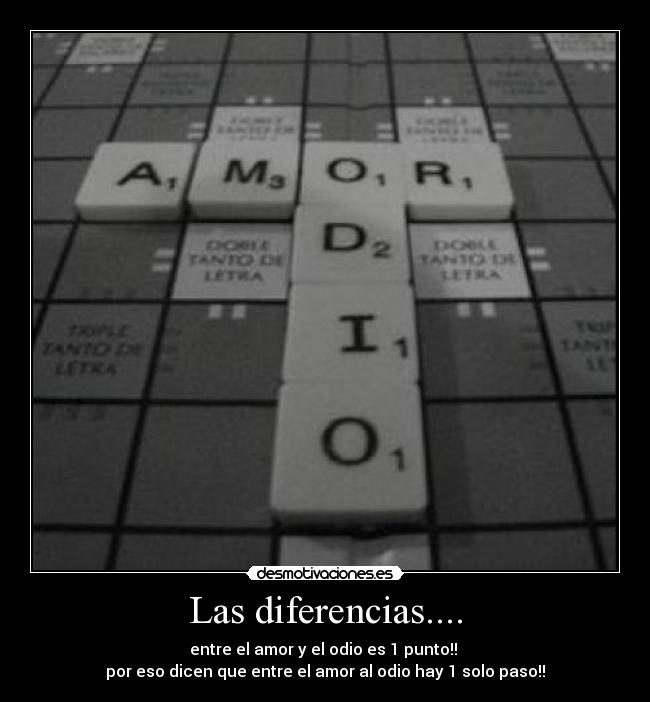 Las diferencias.... - 