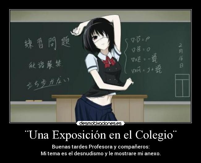 ¨Una Exposición en el Colegio¨ -