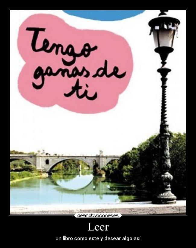 Leer - un libro como este y desear algo así