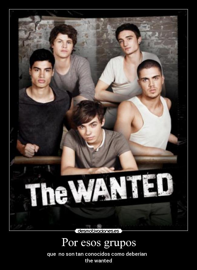 Por esos grupos -