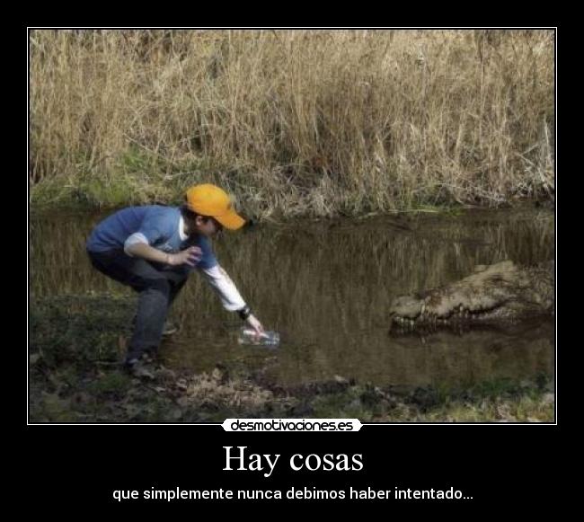 Hay cosas -