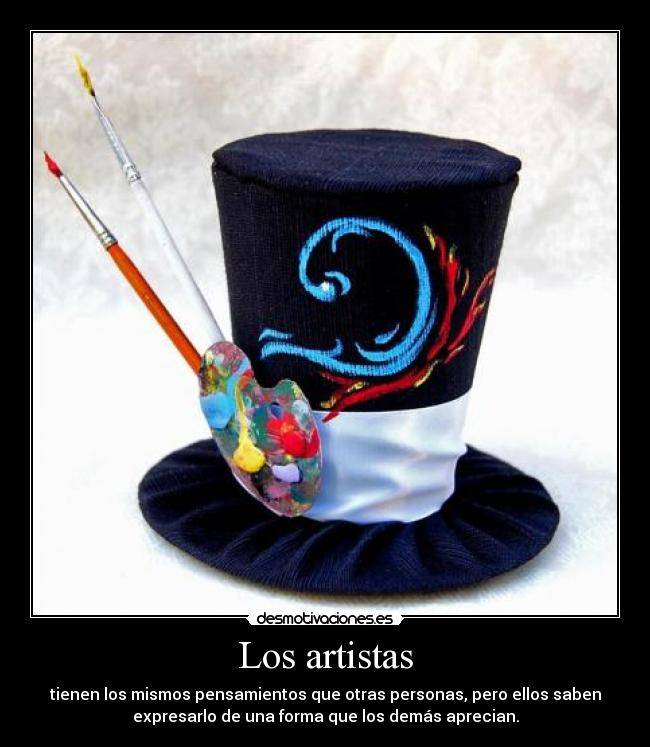 Los artistas -