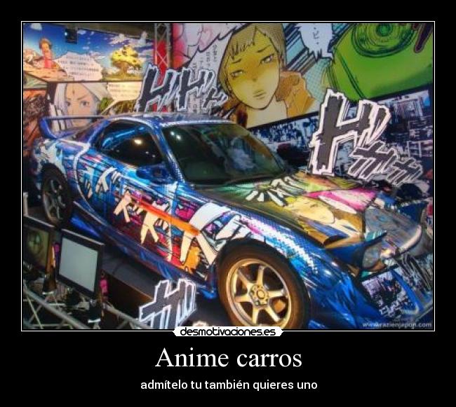 Anime carros -