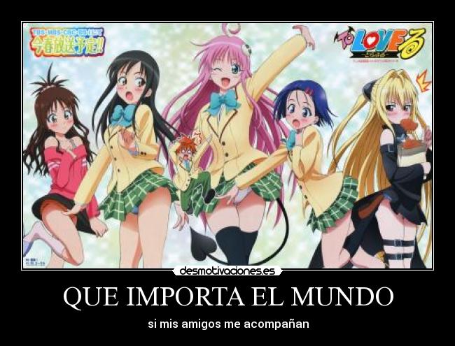 QUE IMPORTA EL MUNDO - 