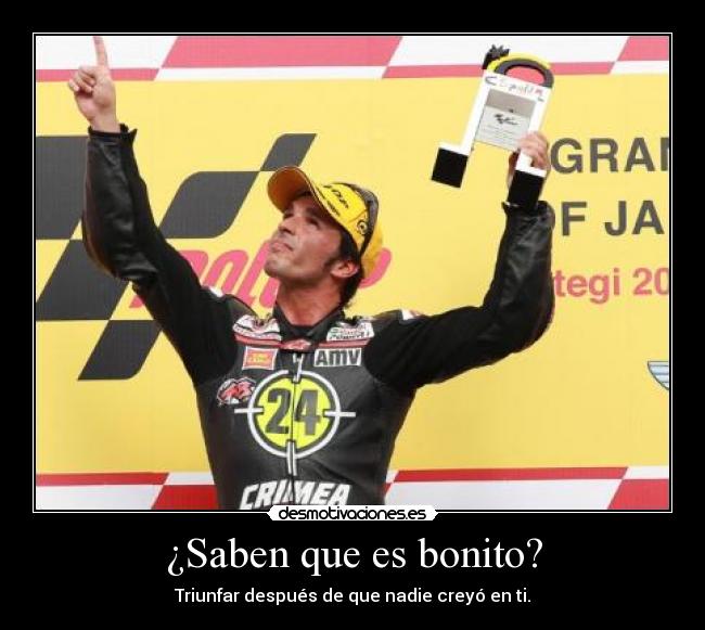 carteles saben que bonito triunfar despues que nadie creyo desmotivaciones