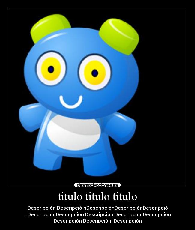 titulo titulo titulo - Descripción Descripció nDescripciónDescripciónDescripció
nDescripciónDescripción Descripción DescripciónDescripción
Descripción Descripción  Descripción