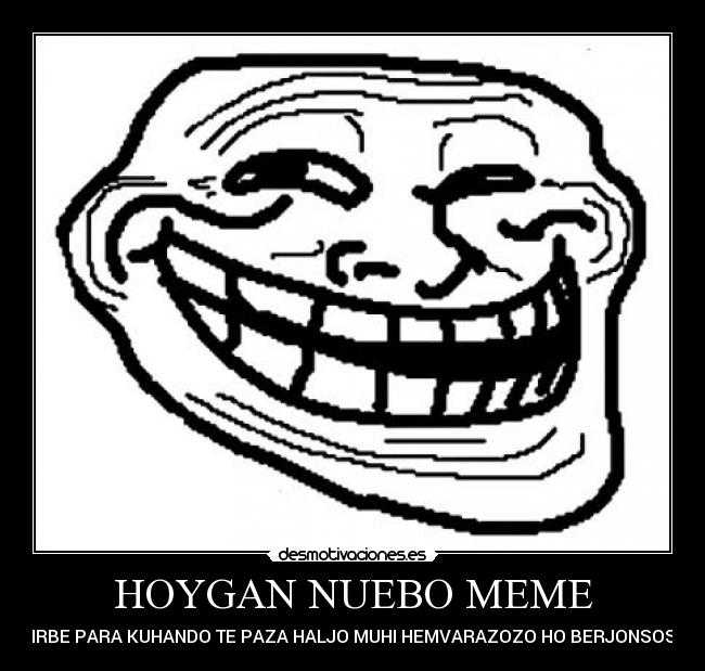 HOYGAN NUEBO MEME - 