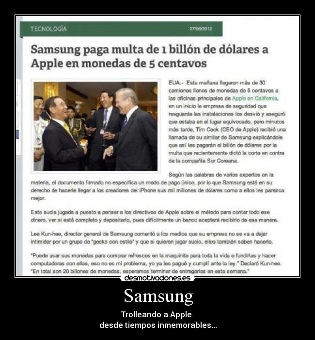 carteles samsung troll desmotivaciones