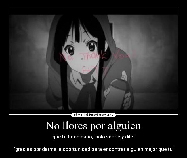 carteles anime sonreir mio kon amor amistad desmotivaciones