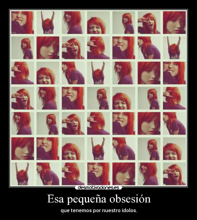 Esa pequeña obsesión -