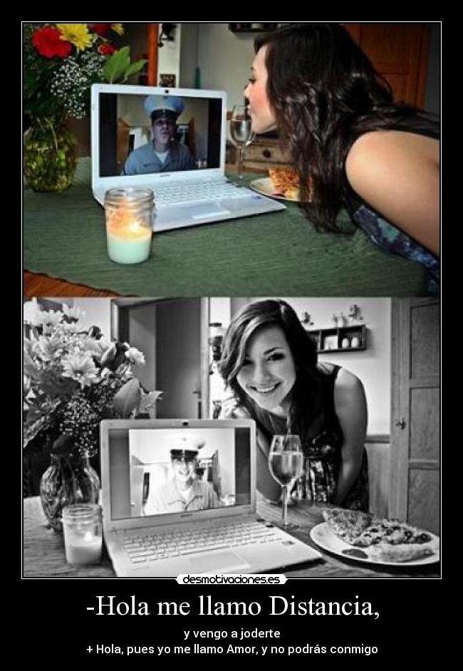 -Hola me llamo Distancia, - 