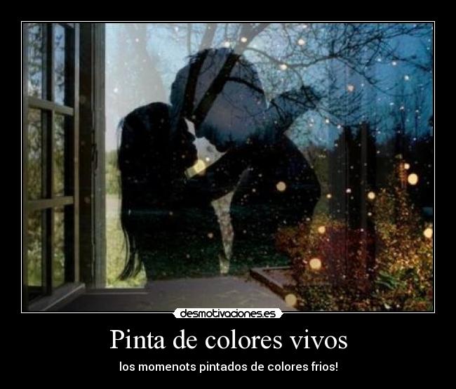 Pinta de colores vivos - 