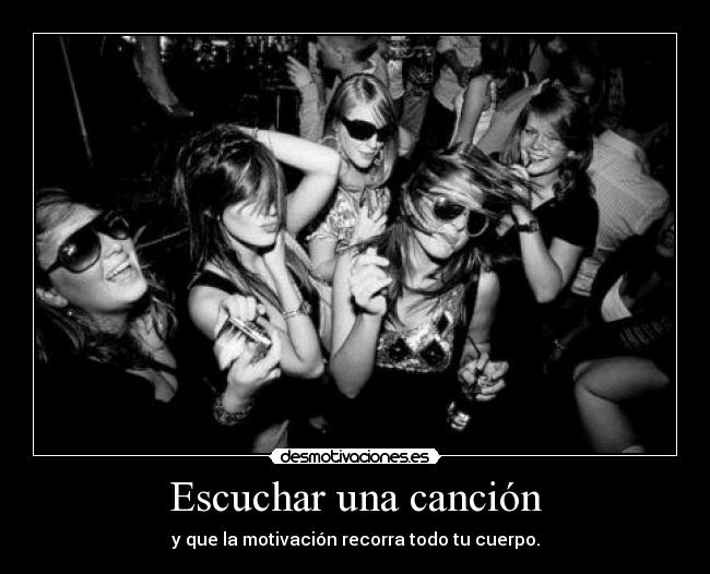 Escuchar una canción -