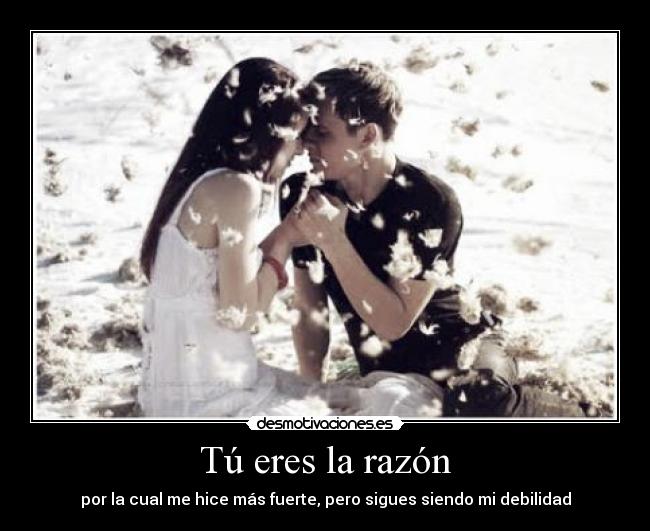 Tú eres la razón -