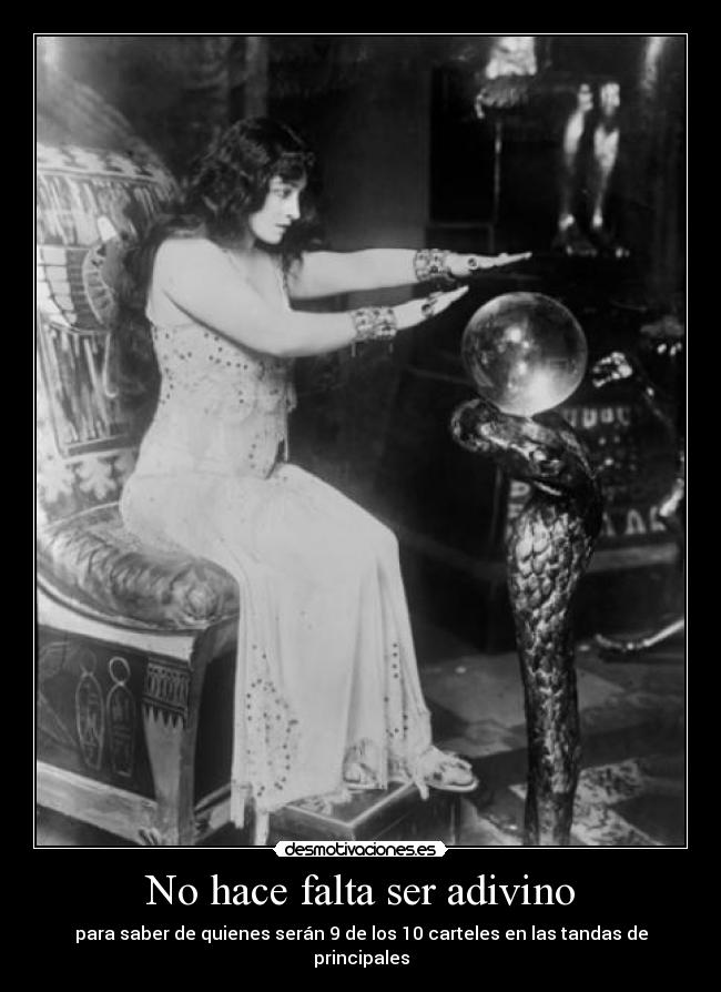 No hace falta ser adivino - 