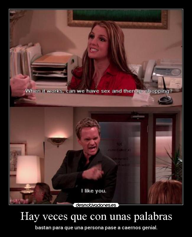 Hay veces que con unas palabras - 