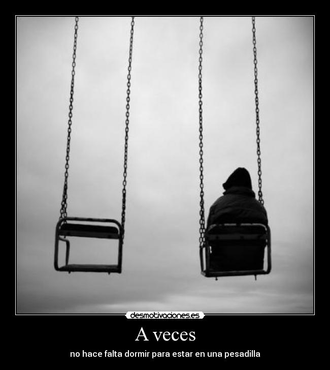 A veces -