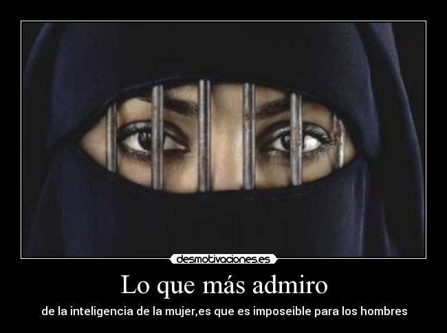 carteles mujer inteligencia imposeible desmotivaciones