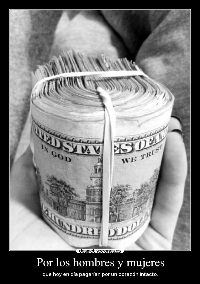 Por los hombres y mujeres -