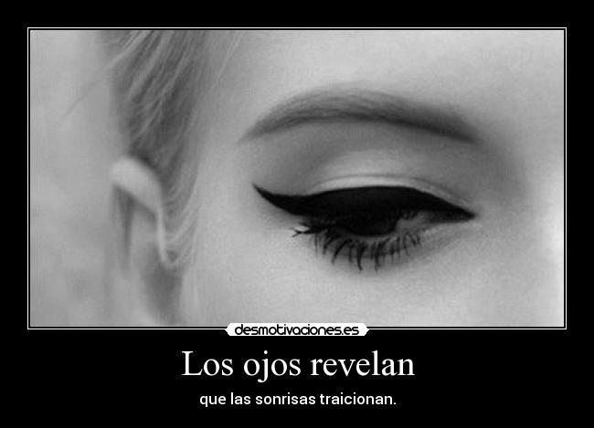 Los ojos revelan -