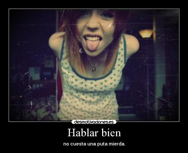 Hablar bien -