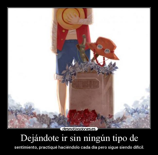 carteles one piece ace luffy frase island kpop severely anime manga desmotivaciones