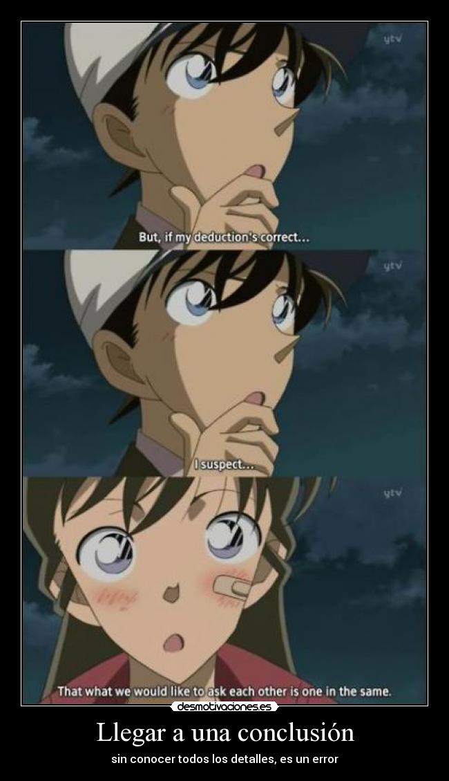 Llegar a una conclusión -