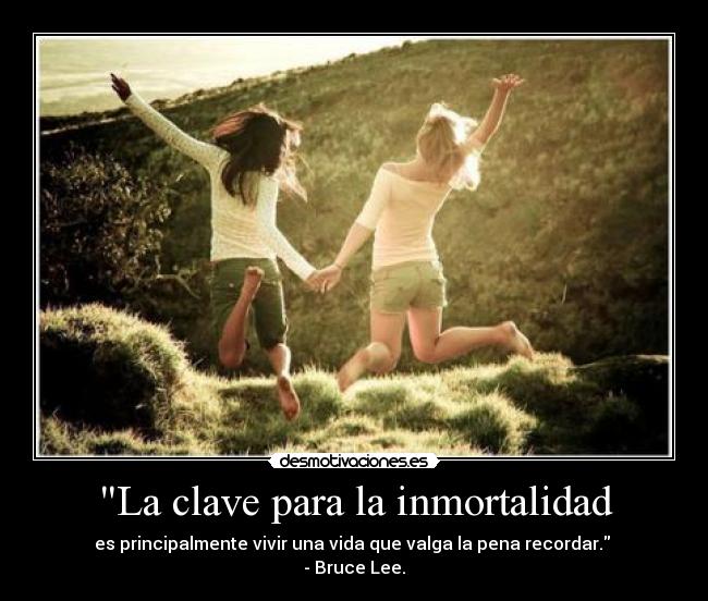 La clave para la inmortalidad - 