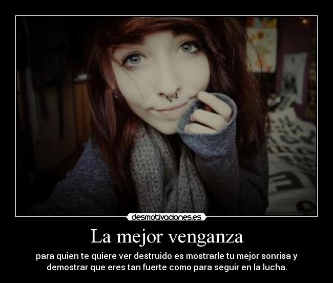 La mejor venganza -