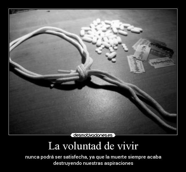 La voluntad de vivir - 
