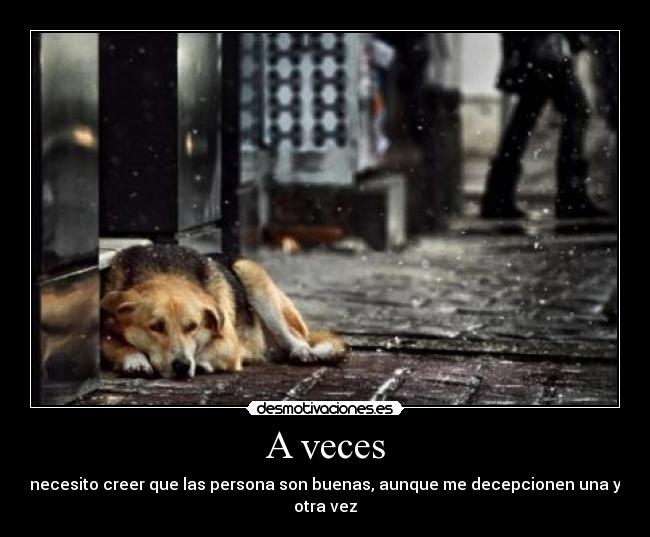 A veces -