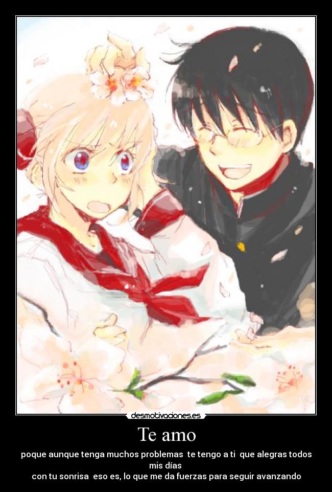 Te amo -