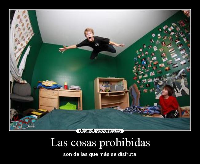 Las cosas prohibidas -