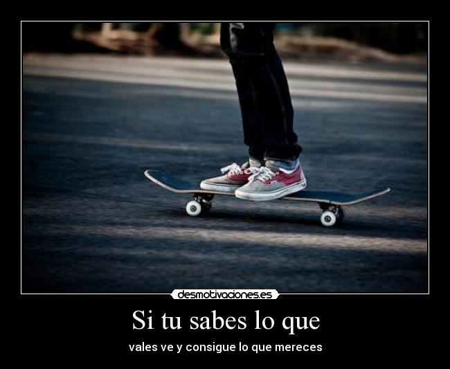 Si tu sabes lo que - 