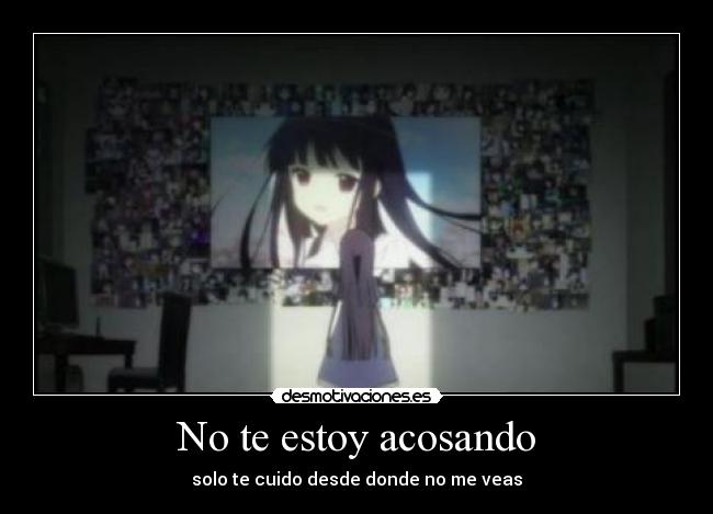 carteles anime manga inu boku acosar desmotivaciones