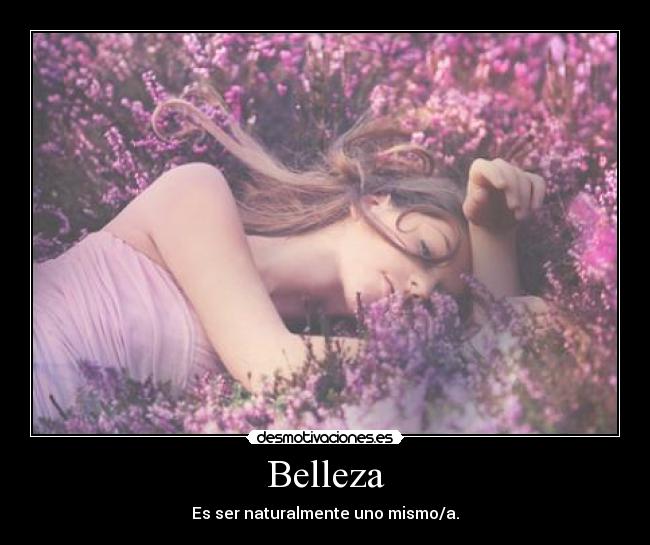 Belleza -