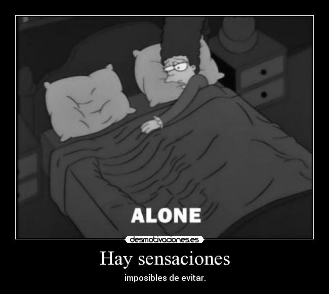 Hay sensaciones -