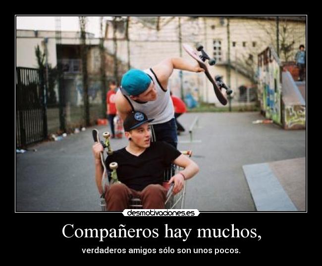 Compañeros hay muchos, - 