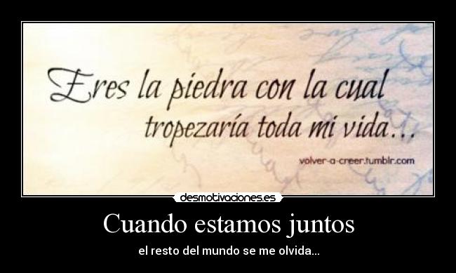 Cuando estamos juntos - 