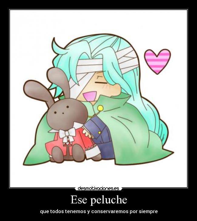 Ese peluche -