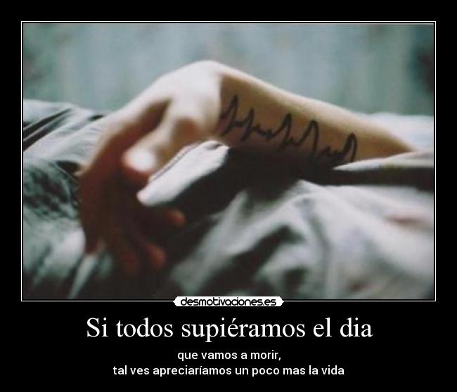 carteles apreciar vida desmotivaciones