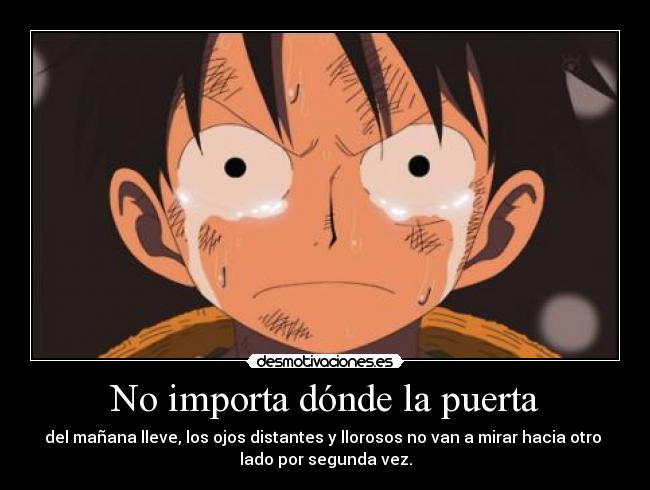 carteles one piece luffy anime manga frase neverland island kpop desmotivaciones