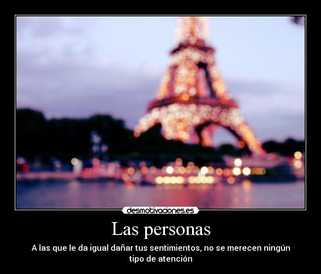Las personas - 