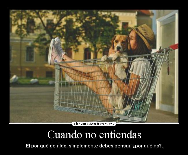 Cuando no entiendas - 