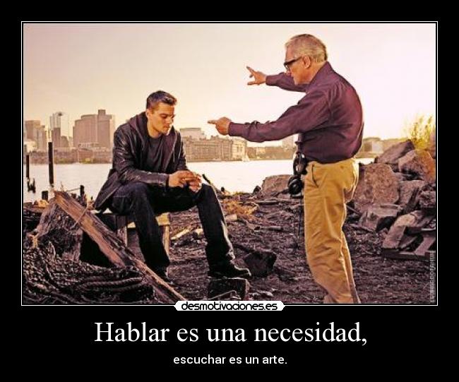 Hablar es una necesidad, - 